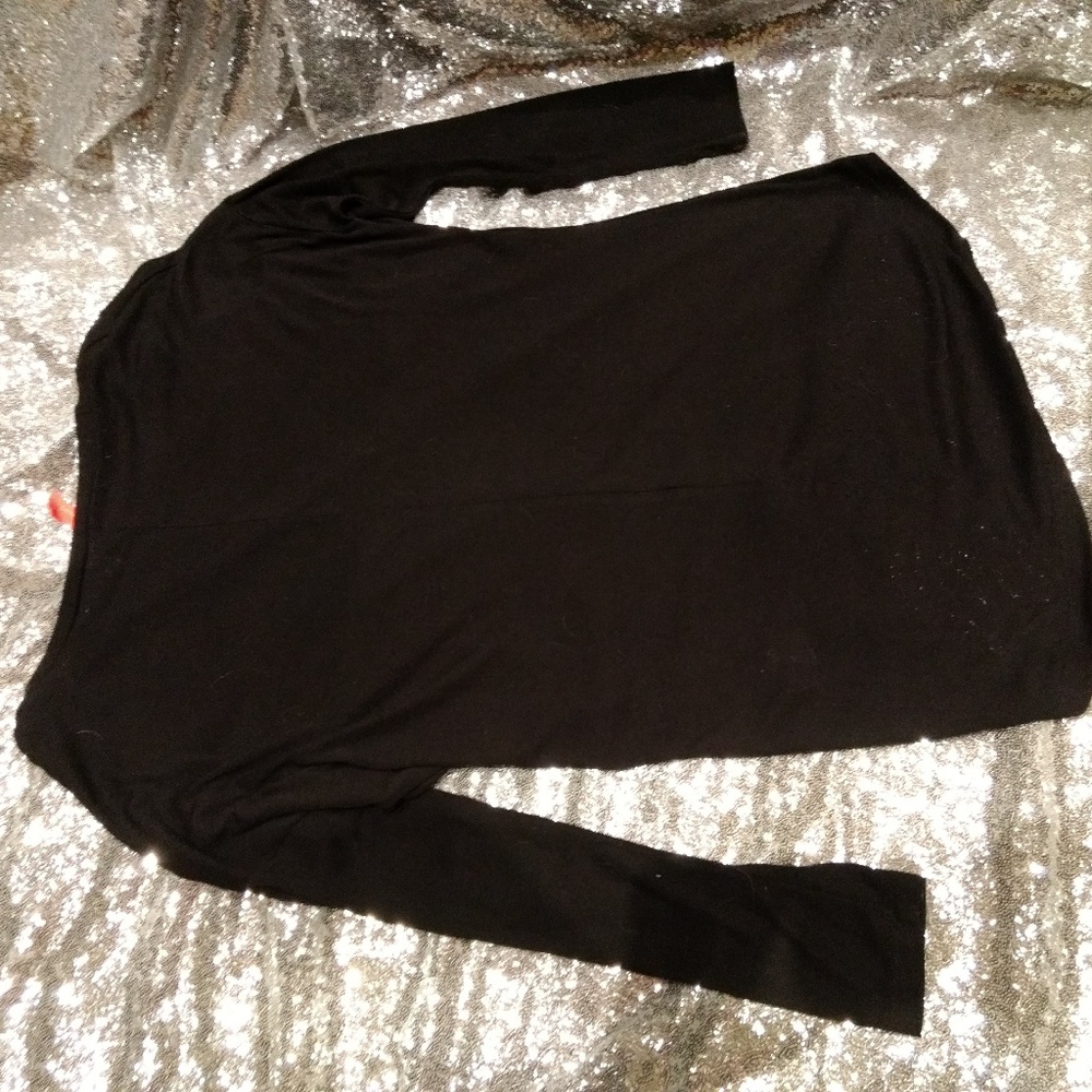 Black Sequined Long Sleeve - Picture 3 of 3